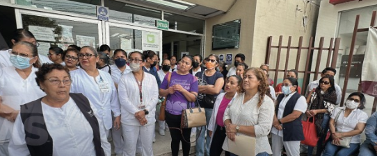 Enfermeras denuncian crisis en hospitales de Chiapas