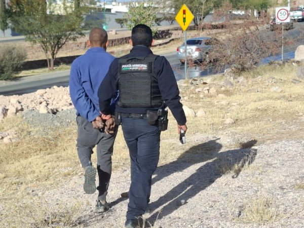 Detiene DSPM a presunto piromaníaco en La Cantera