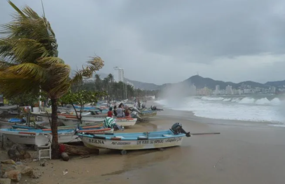 El SMN pronostica oleaje alto y vientos fuertes en el litoral del golfo de México