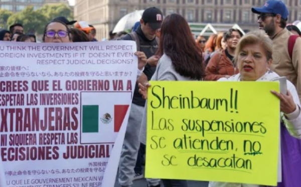 Empleados advierten sobre un paro nacional en protesta por la reforma judicial