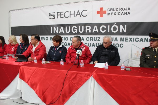 Inauguran Nuevo Edificio de la Delegación de Cruz Roja Mexicana en Cuauhtémoc