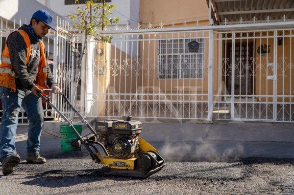 Más de 800 baches atendidos por el Municipio esta semana