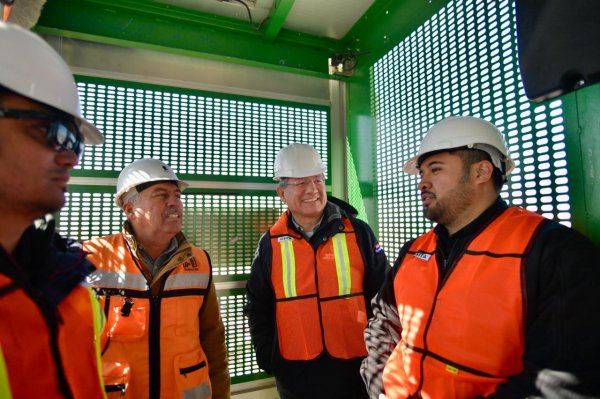 Participan representante de Gobierno en Ciudad Juárez y profesionistas en recorrido por la torre Centinela