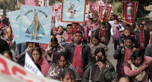 Católicos de Chiapas exigen justicia por el asesinato del sacerdote Marcelo Pérez