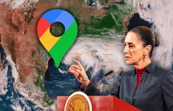 Sheinbaum pedirá a Google Maps que aparezca la 