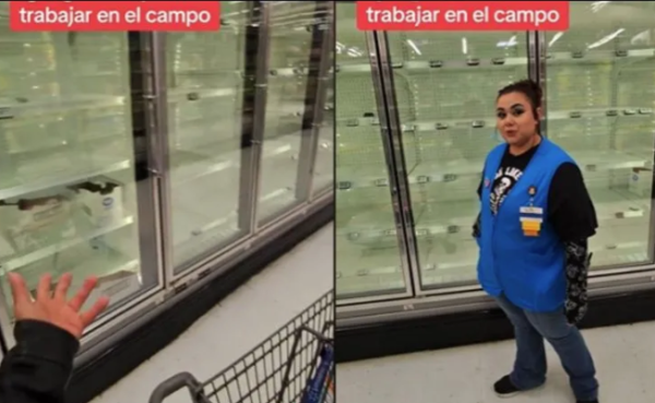 Viral: supermercados en EU sin personal, tras deportaciones de latinos