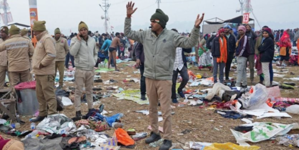 Van ya 30 personas muertas y 60 heridas por estampida durante el festival hindú Kumbh Mela