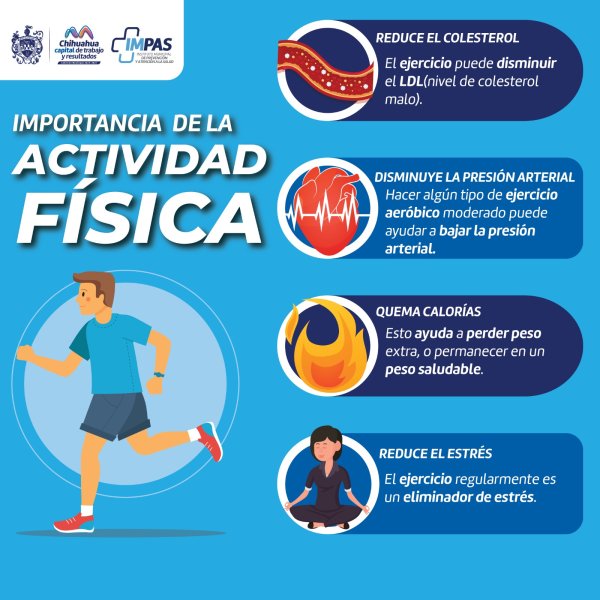 Recuerda IMPAS importancia de la actividad física para prevenir enfermedades cardiovasculares