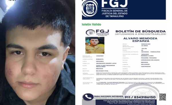 Secuestran en Reynosa a joven empresario de Estados Unidos