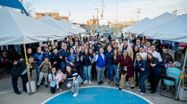 Benefician PAN y Nancy Frías a 586 vecinos de Chihuahua 2000 con Feria de Servicios