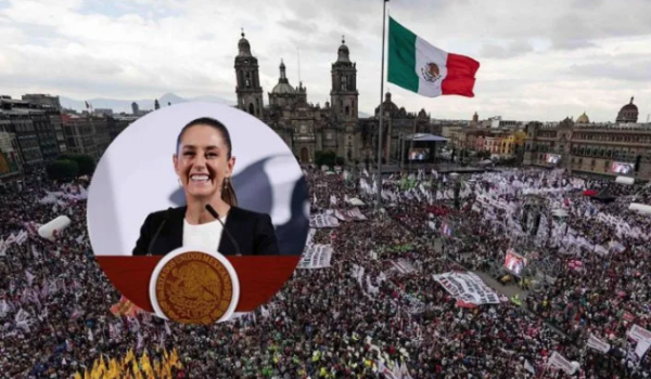 Reunión en el Zócalo del domingo se mantiene, afirma Claudia Sheinbaum