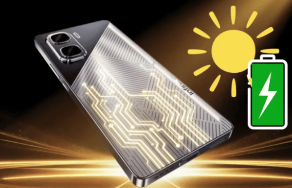 El nuevo teléfono celular que se recarga con luz solar