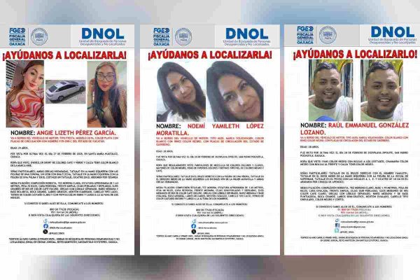 Detienen en Oaxaca a una persona presuntamente relacionada con la desaparición y asesinato de 9 jóvenes de Tlaxcala