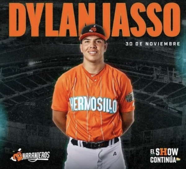 Dylan Jasso: La promesa de Naranjeros de Hermosillo y Yanquis de Nueva York