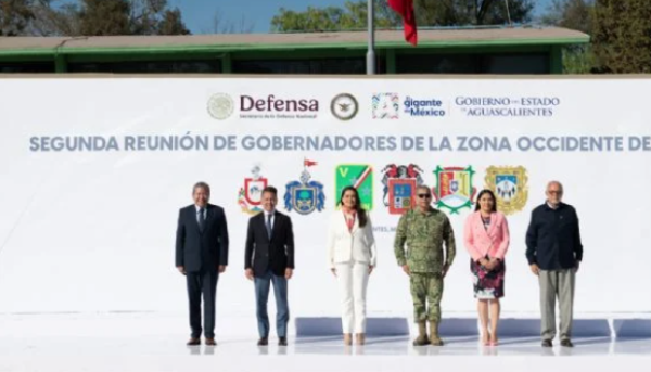 Gobernadores de Aguascalientes, Colima, Jalisco, Nayarit y Zacatecas acuerdan reforzar seguridad